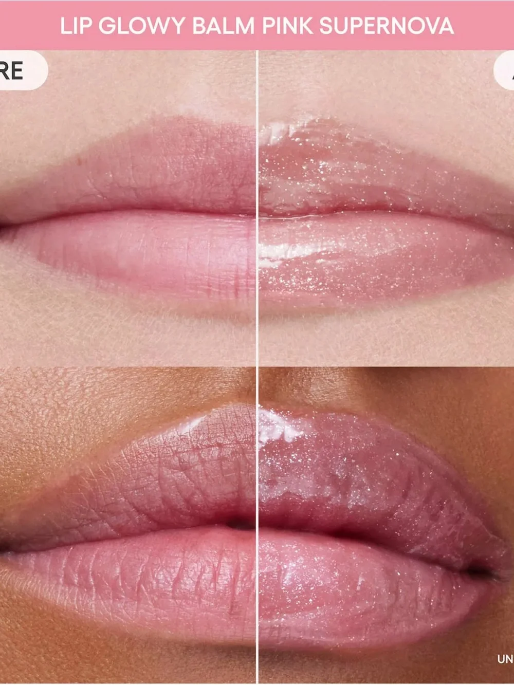 NEW LANEIGE Lip Glowy Lightweight Hydration Balm with Shea Butter